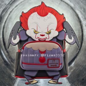 Loungefly IT Pennywise Cosplay Mini Backpack